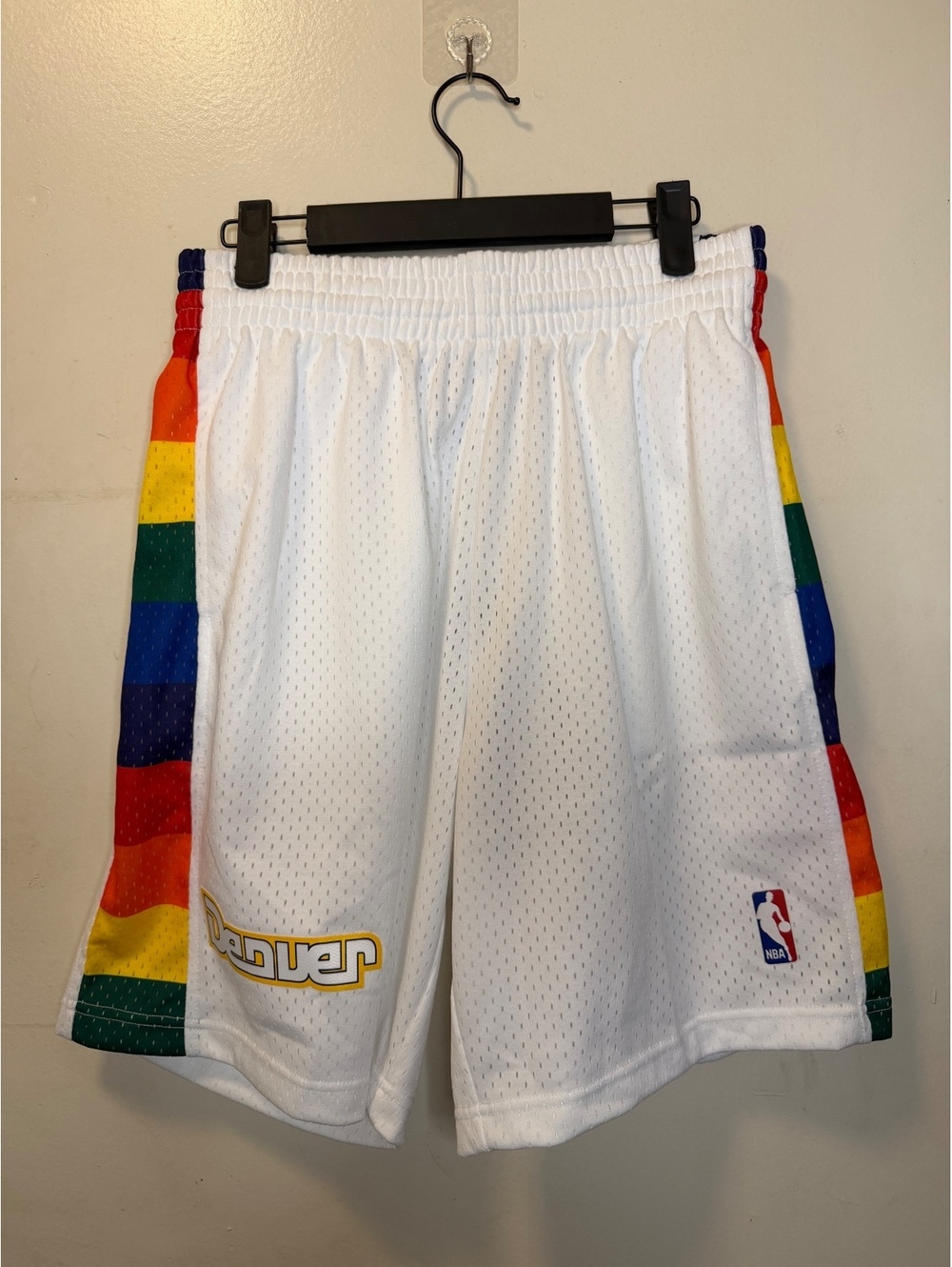 NBA Hardwood Classics Swingman Denver Nuggets 91-92 Shorts Size Medium